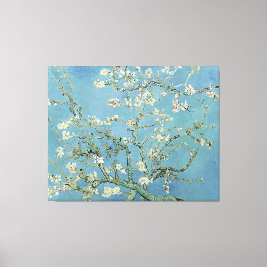 Van Gogh Almond Blossom Painting Canvas Afdruk (Voorkant)
