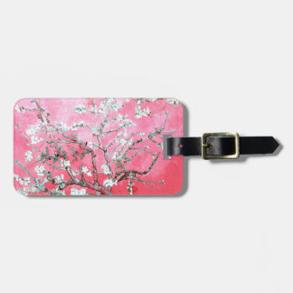 Van Gogh Almond Blossom Pink Blue Bagagelabel