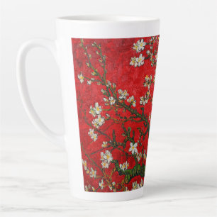 Van Gogh Almond Blossom Red Latte Mok