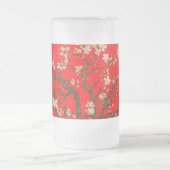 Van Gogh Almond Blossom Red Matglas Bierpul (Center)