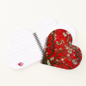 Van Gogh Almond Blossom Red Notitieboek (Binnen)