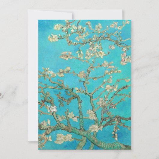 Van Gogh Almond Blossom Save The Date (Voorkant)