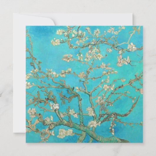 Van Gogh Almond Blossom Save The Date (Voorkant)