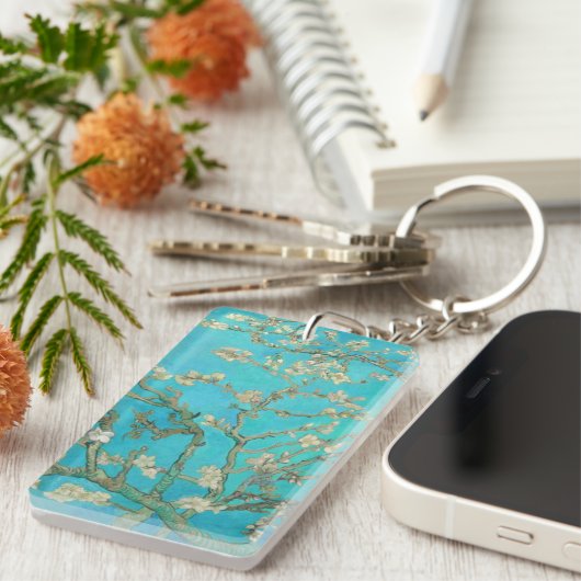 Van Gogh Almond Blossom Sleutelhanger (Voorkant Rechts)