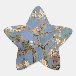 Van Gogh Almond Blossom Ster Sticker
