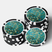 Van Gogh Almond Blossoms Classic Impressionism Poker Chips (Opstapeling)