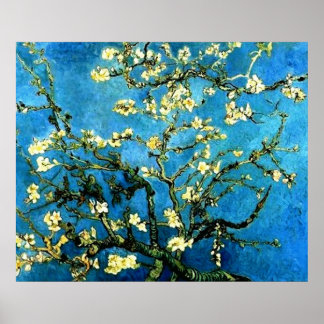 Van Gogh Almond Tree Blossom Poster