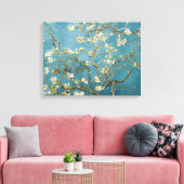 Van Gogh Amandelbloesems Canvas Afdruk (Insitu (Woonkamer))