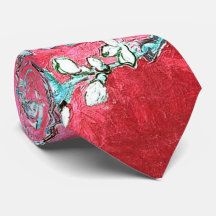 Van Gogh Amandelbloesems Rood blauw