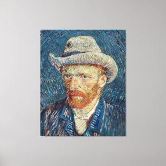 Van Gogh Auto-portret Canvas Afdruk