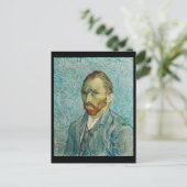 Van Gogh, Autoportrait, Carte postale Art (Debout devant)