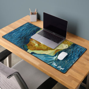 Van Gogh - Autoportrait Tapis de Bureau