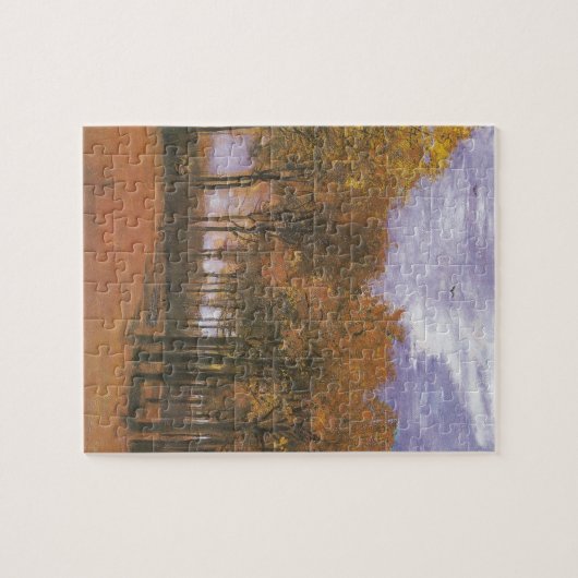 Van Gogh Autumn Herfst Tree Leaves Destiny Legpuzzel (Horizontaal)