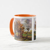 Van Gogh - Autumn landschap met vier bomen Mok (Voorkant links)