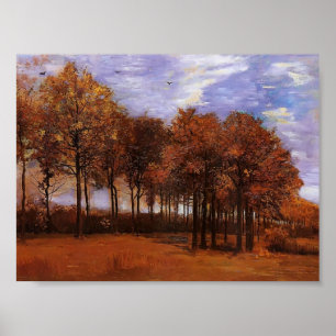 Van Gogh - Autumn Landschap Poster