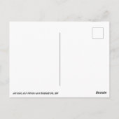 van Gogh Bandaged Ear Briefkaart (Achterkant)