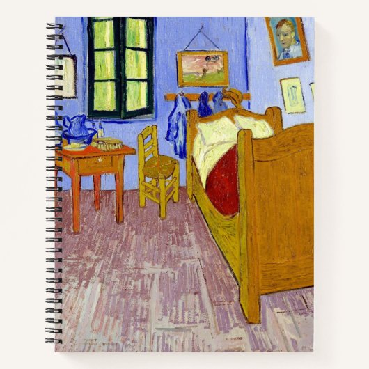Van Gogh Bedroom in het Notitieboek Arles (Voorkant)