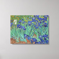Van Gogh beroemde blauwe irissen bloemenschilderij
