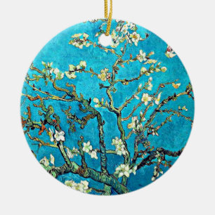 Van Gogh - Bijkantoren met Almond Blossom Keramisch Ornament