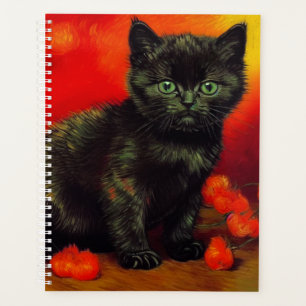 Van Gogh Black Kitten