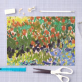 Van Gogh bloeiende tuin in Arles Floral Fine Art Tissuepapier (Craft)