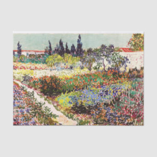 Van Gogh bloeiende tuin in Arles Floral Fine Art Tissuepapier