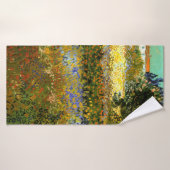 Van Gogh - bloeiende tuin, indrukwekkend Badhanddoek (Badhanddoek)