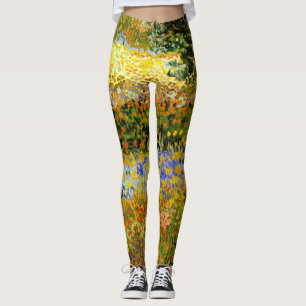 Van Gogh - bloeiende tuin Leggings