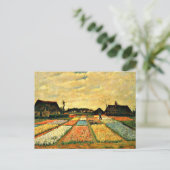 Van Gogh - Bloembedden in Nederland Briefkaart (Staand voorkant)