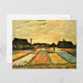 Van Gogh - Bloembedden in Nederland Briefkaart (Voorkant / Achterkant)