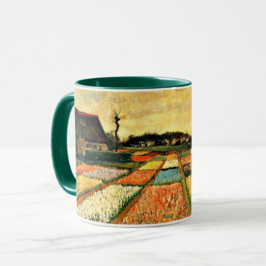 Van Gogh - Bloembedden in Nederland Mok (Voorkant links)