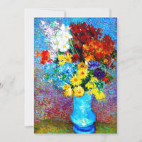 Van Gogh Bloemen in een Blauwe Vaas