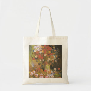 Van Gogh Bloemstilleven Rode klaprozen & rozen Tote Bag