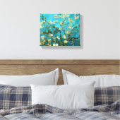 Van Gogh Blossoming Almond Tree Fine Art Canvas Afdruk (Insitu (Slaapkamer))