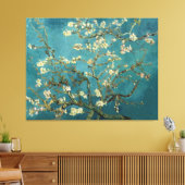 Van Gogh Blossoming Almond Tree  Fine Art Canvas Afdruk (Insitu (Woonkamer))