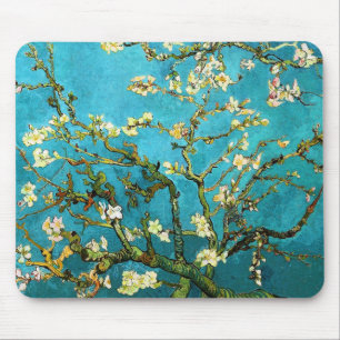 Van Gogh Blossoming het Fijne Art. van de Amandel Muismat