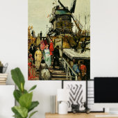 Van Gogh - Blute-Fin Mill Poster (Thuiskantoor)