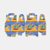 Van Gogh Boats Impressionisme Beach Bedankdoosjes (Uitgevouwen)