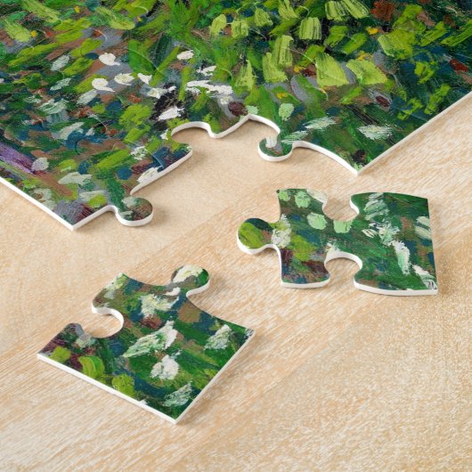 Van Gogh Bomen en Onderhout Legpuzzel (Zijkant)