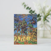 Van Gogh - Bomen in de tuin van het St Paul Hospit Briefkaart (Staand voorkant)