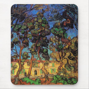 Van Gogh Bomen in de tuin, ziekenhuis Saint-Paul Muismat