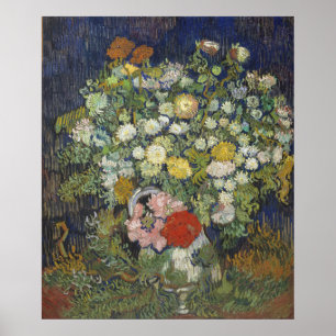 Van Gogh Bouquet Vase schilderen Poster