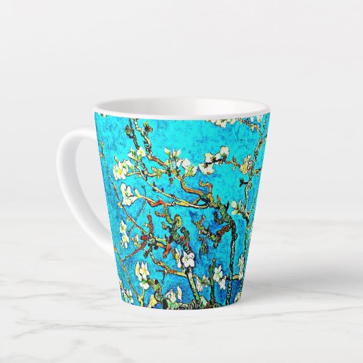 Van Gogh - Branches met Almonds Latte Mok (Linkerhoek)