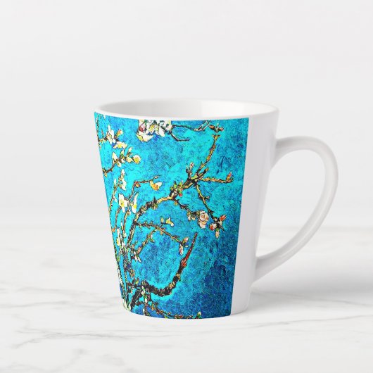 Van Gogh - Branches met Almonds Latte Mok (Rechts)