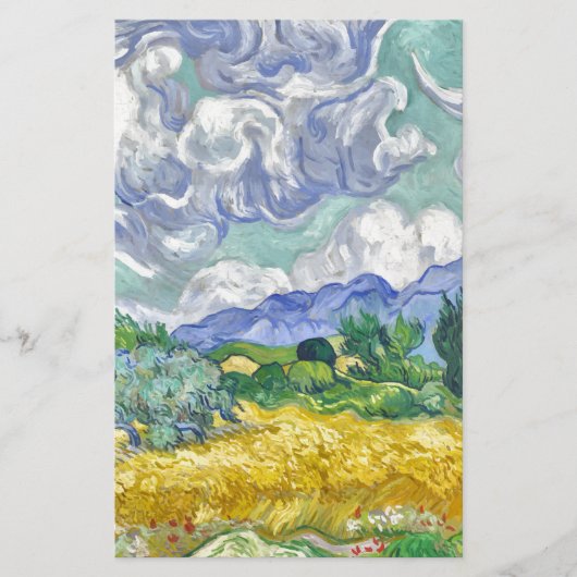 Van gogh briefpapier (Voorkant)