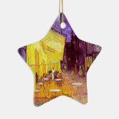 Van Gogh Cafe Impressionist Painting Keramisch Ornament (Rechts)