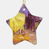 Van Gogh Cafe Impressionist Painting Keramisch Ornament (Links)