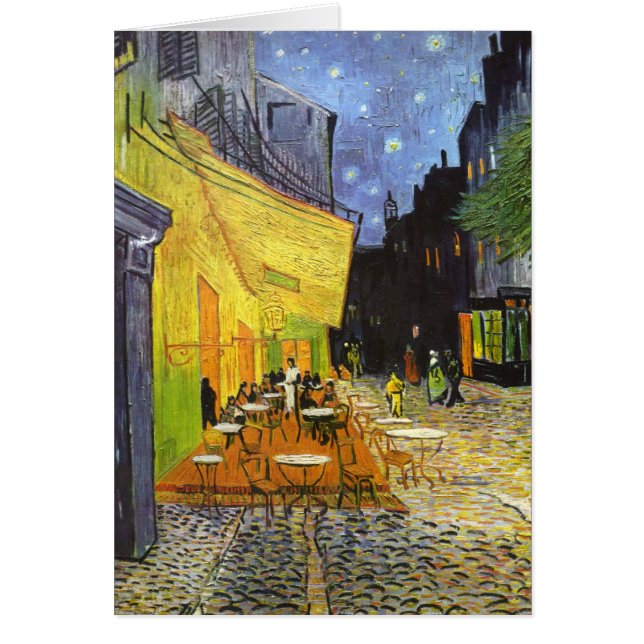 Van Gogh Cafe Terrace bij nacht (Voorkant)