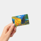 Van Gogh Café Terrace bij nacht Badge (Handheld)