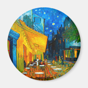 Van Gogh Café Terrace bij nacht Magneet